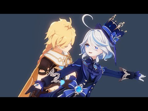 Carátula de Furina × Aether — Dance Together