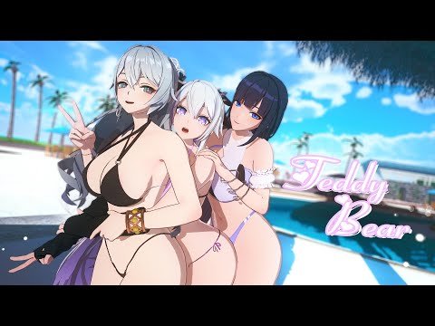 Carátula de Kiana × Mei × Bronya — Teddy Bear